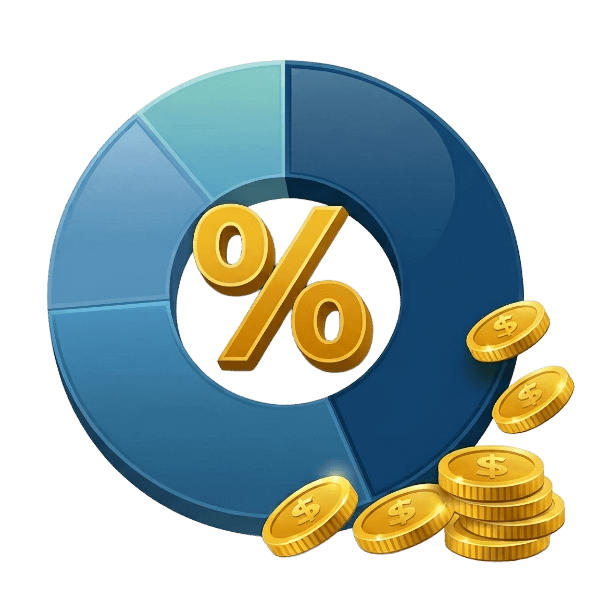 percentage graph - World Famous Autos - Buy Here, Pay Here Dealership